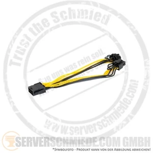 Generic 20cm GPU Adapter Kabel cable 1x 8-pin EPS / CPU female to 2x 8-pin (6+2) - Bild 1 von 3