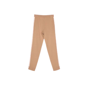 (Kids) Chloe Side Stripe High Waisted Leggings Brown - Picture 1 of 1
