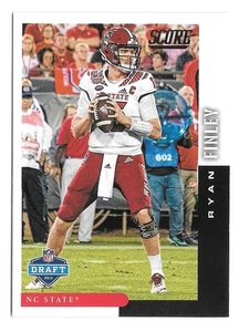 2019 Score Football RYAN FINLEY NFL Draft -NC STATE WOLFPACK- #DFT-29 - Picture 1 of 1
