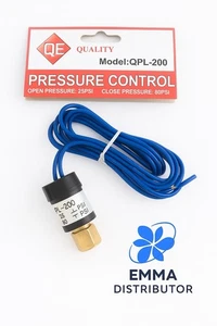 SWITCH LOW PRESSURE MINI CONTROL OPEN-25 PSI / CLOSE 80 PSI - Picture 1 of 10