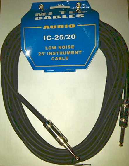 MITEE MI TEE Cables IC-25/20 Low Noise Instrument Cable