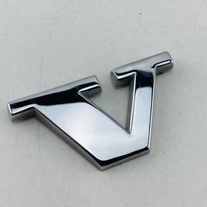 2007-2013 Volvo S80 Emblem Logo Symbol Badge Letter Rear Chrome OEM E88V-2 - Picture 1 of 6