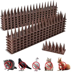 12pack Plastic Bird Spikespigeon Spikesblocking Little Robin Pigeon Squirrel Rac - Picture 1 of 6
