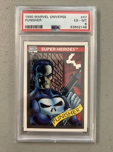 1990 Marvel Universe Punisher #47 PSA 6 (READ) - Picture 1 of 2