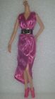 Shimmery Wrap Dress, Belt & Shoes Fits Most Barbies~*~Dolls Not Included