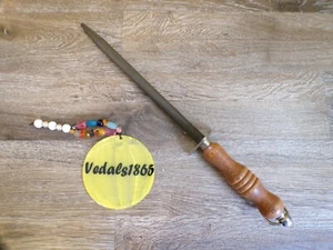 Holzgriff Vintage Messerschärfer Honen Schärfen Werkzeug 16" lang #320 Made in USA - Bild 1 von 10