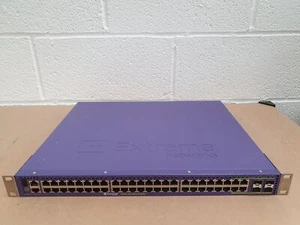Extreme Networks X440-G2-48P-10GE4 48 Port 1G PoE+ 4x SFP+ Ethernet Switch (10G) - Picture 1 of 3