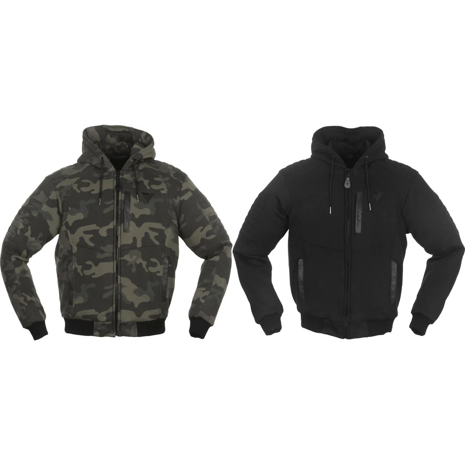 Modeka Hootch Damen Hoodie Motorrad Jacke Kapuzenjacke mit Protektoren Aramid - Bild 1 von 1