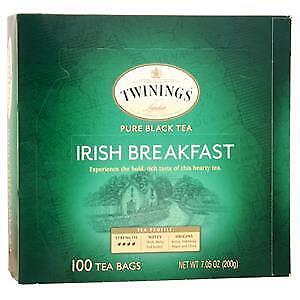 Twinings of London Pure Black Tea Irish Breakfast 100 pckts