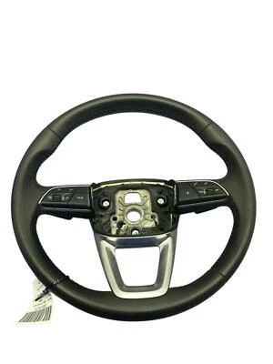 2021-2023 AUDI Q8 4MN STEERING WHEEL W/ PADDLE SHIFTERS | BLACK *IMPRINTS+WEAR* - Image 1 of 4