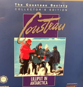 Jacques Cousteau Lilliput In Antarctica Laserdisc SEALED Cutout Drill Hole Ocean - Picture 1 of 3