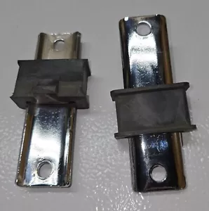 OEM Harley Davidson Touring Exhaust Muffler Rubber Mounts 65724-85A Brackets - Picture 1 of 6
