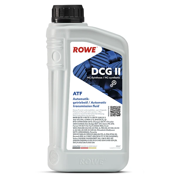 OLIO CAMBIO ROWE 25067 HIGHTEC ATF DCG II 1 LITRO - Immagine 1 di 4