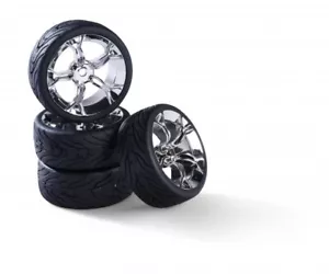 Carson 500900195 - 1:10 Räderset Y-Design4 (4) chrom - Neu - Bild 1 von 1