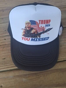 Donald Trump Trucker Hat Shooting Pennsylvania Rally - Picture 1 of 6