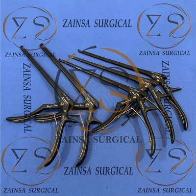 Kerrison Rongeurs 8 Inches Set of 5 PCs (1 to 5mm) 45 Degree Up, Orthopaedic Kit Foto 1 de 4