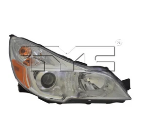 TYC Right Side Halogen Chrome Headlight for Subaru Outback 2013-2014 Models - Foto 1 di 3