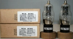 1MP 6C8G RCA NOS NIB Round Plate Made in USA Amplitrex tested #3567015 3567016 - Picture 1 of 8