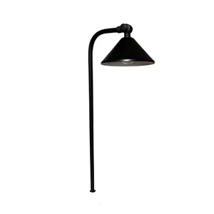 LED Low Voltage Solid Brass Black Path Light Outdoor Landscape Lighting - Picture 1 of 12