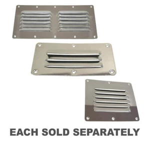 Premium Stainless Steel Louver Vent High Quality Durable Anti Rust Long Lasting - Picture 1 of 6