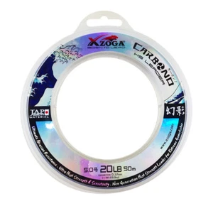 Xzoga Carbono HS Fishing Leader Ultra High Strength Line 20lb/50m 1kg Japan - Picture 1 of 2