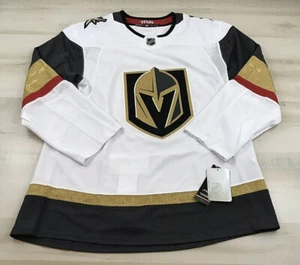 Adidas Las Vegas Golden Knights Authentic Hockey Jersey White CR4366 Men’s Sz 52 - Picture 1 of 7