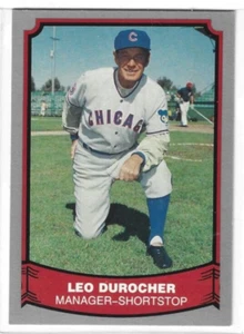 1988 Pacific Legends Leo Durocher Chicago Cubs #27 - Bild 1 von 2