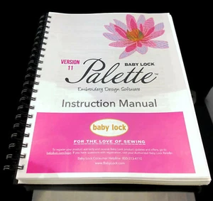 Paleta Baby Lock 11 - Manual de instrucciones de diseño de bordado - 382 páginas Solaris - Imagen 1 de 6