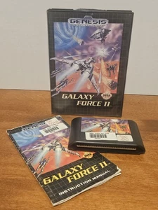 Galaxy Force II (Sega Genesis, 1992) KOMPLETT mit Box Handbuch Spiel FUNKTIONIERT! - Bild 1 von 5