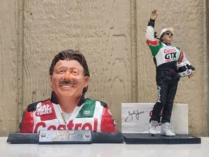 Art Warehouse/McFarlane John Force Head Bust & Figure Lot [Loose] - Picture 1 of 9