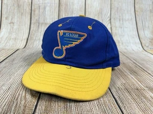 Vintage NHL St Louis Blues Hockey Logo 7 Youth Child Snapback Hat - Picture 1 of 8