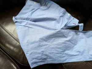 Tommy Hilfiger Pantaloni Uomo Blu Flat Front, Gamba Dritta Elasticizzati, 40Wx32L - Foto 1 di 21