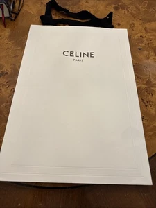 Authentische weiße Celine Einkaufstasche Geschenk Beuteltasche 19,5" x 13,5" x 7" - Bild 1 von 3