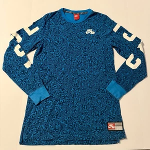 Vintage Nike Air Shirt Herren mittelblau Retro Geo 1982 Langarm sportlich - Bild 1 von 12