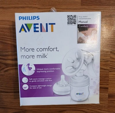 Philips Avent Extractor de leche manual biberón y pezón NUEVO caja abierta Foto 1 de 4