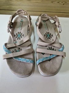 Skechers Women's Reggae Sling Back Sandals Size US 9 UK 6 - Picture 1 of 17