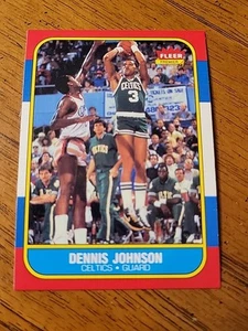 1986-87 Fleer - Dennis Johnson #50 Pack Fresh - Picture 1 of 9