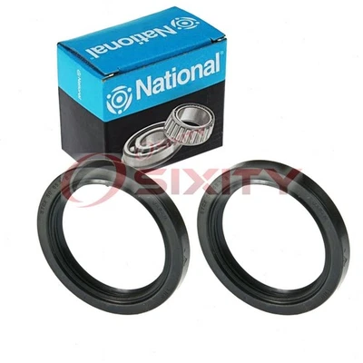 2 pc National Rear Outer Wheel Seals for 1998-2008 Subaru Forester Driveline ng - Image 1 of 4