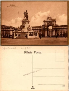 Portugal Lisbon Postcard of Praca do Comercio Square - Picture 1 of 1