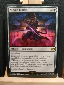 Ninja's Blades - Final Fantasy - Rare - NM (siehe Bilder) MTG - Bild 1 von 3