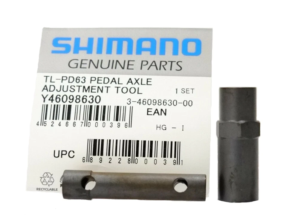 Juego de herramientas de ajuste Shimano TL-PD63 Pedal Alxe Foto 1 de 1