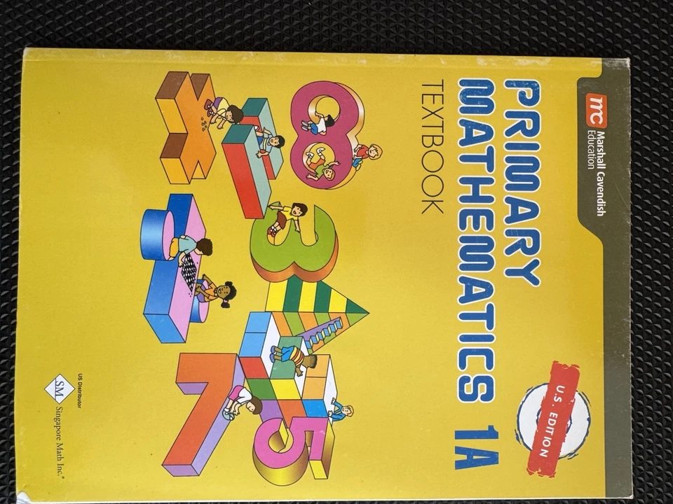 Primary Mathematics 1a Textbook by Singapore Math - Image 1 of 1