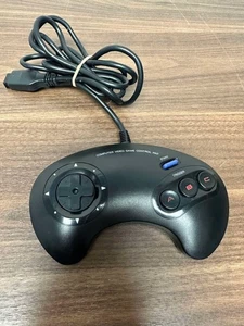 Controlador Recoton V358 con cable negro para Sega Genesis muy bueno - Imagen 1 de 3
