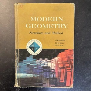 Modern Geometry Structure and Method by Jurgensen, Donnelly & Dolciani 1963 Math - Picture 1 of 11