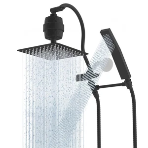 Ganzmetall 10" gefilterter Regenduschkopf Combo, Hochdruck Hand Sh... - Bild 1 von 9