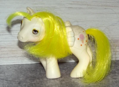 My Little Pony G1 BABY LOFTY Bdy Bye Eye Baby Hasbro 1986 MLP Amarillo B133 Foto 1 de 2