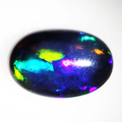 3.91Ct  Wonderful 100% Natural Color Play Black Opal Loose Gemstone - Image 1 of 3