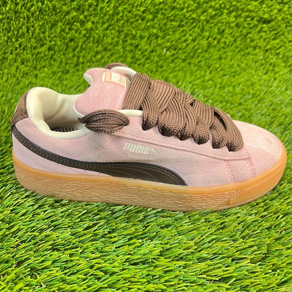 Puma Gamuza XL Melocotón Batido Goma Rosa Marrón Niños Talla 4Y Zapatos Atléticos Tenis Foto 1 de 4