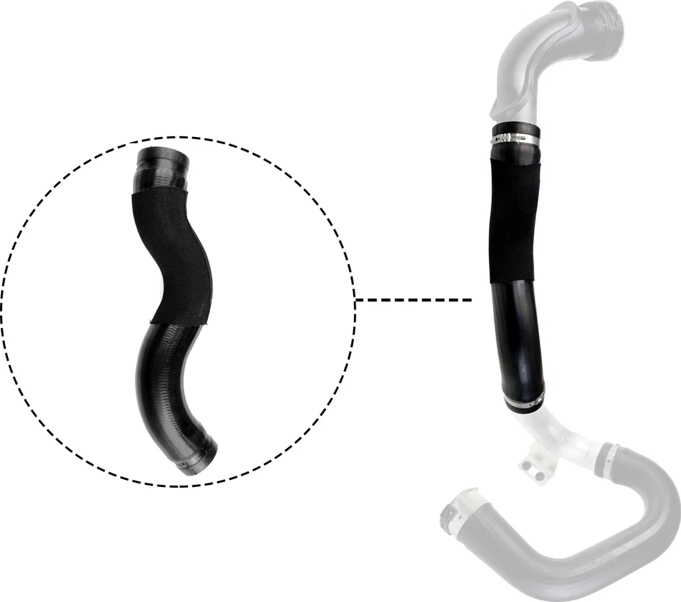 Gates 09-0701 Ladeluftschlauch Turboschlauch Ansaugschlauch