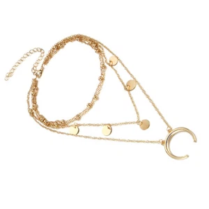 Xmas Neck Layered Necklaces Women Chunky Women' S - Zdjęcie 1 z 11